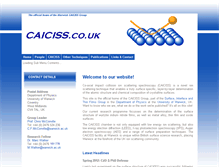 Tablet Screenshot of caiciss.co.uk